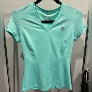 Fila Sport Women’s Mint Green T-Shirt Size Extra Small